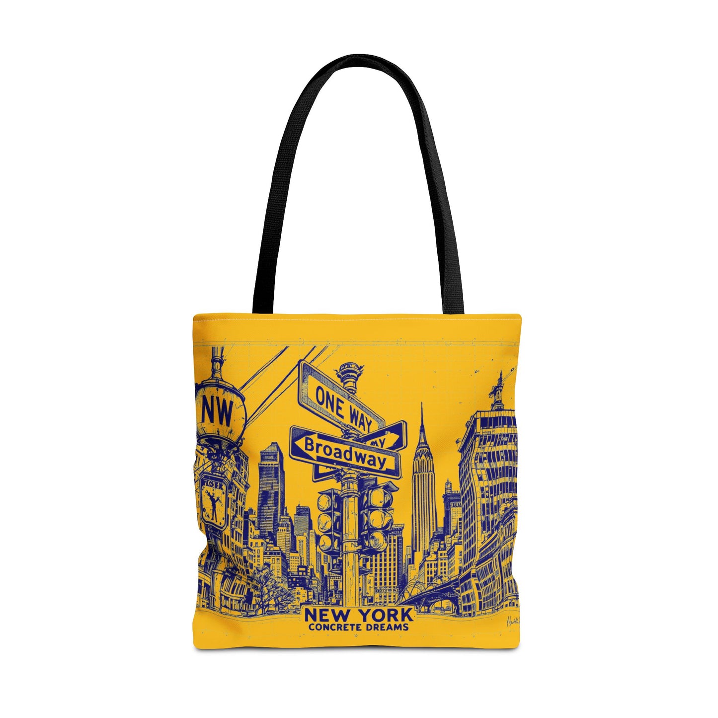 New York concrete dreams Tote Bag (AOP)