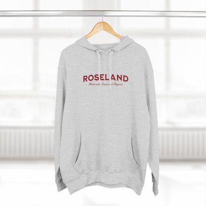 Roseland Three-Panel Fleece Hoodie - StyleMZ