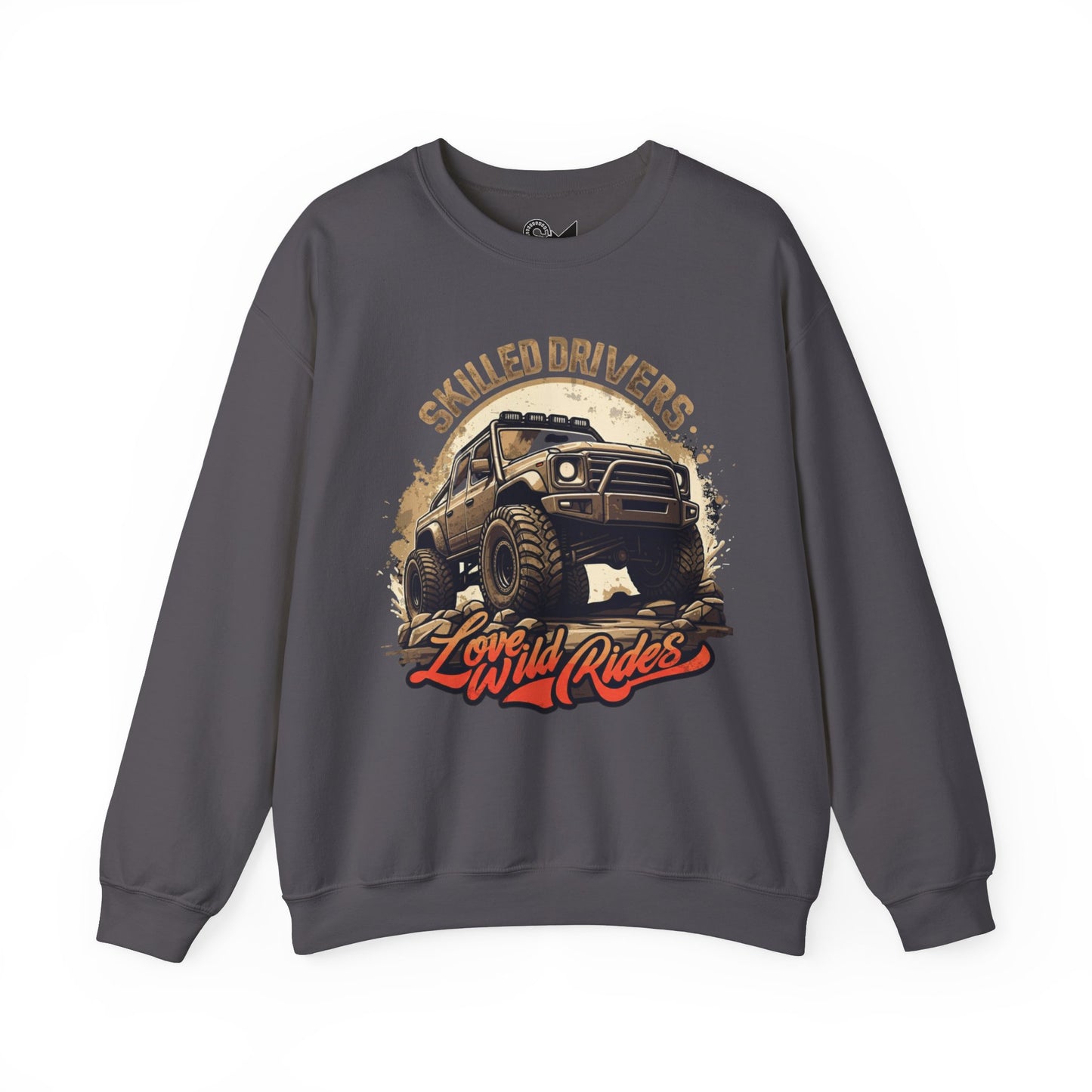 Skilled driver Unisex Heavy Blend™ Crewneck Sweatshirt - StyleMZ