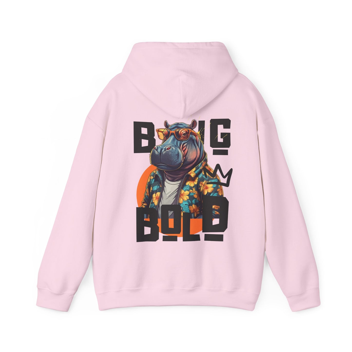 Big Bold Unisex Heavy Blend™ Hooded Sweatshirt - StyleMZ