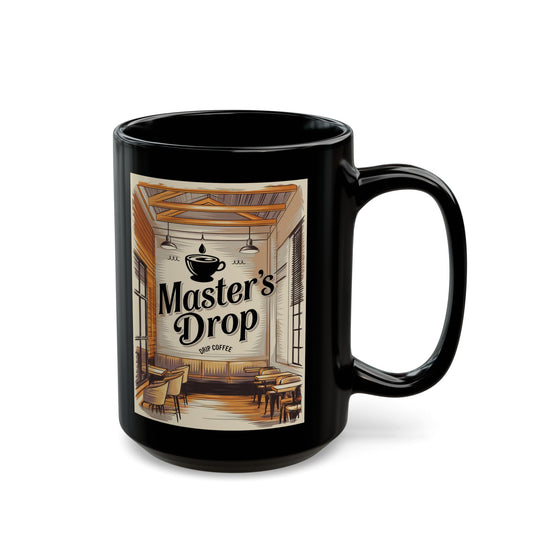 Korea -  Drip Coffee Black Mug (11oz, 15oz)  - StyleMZ