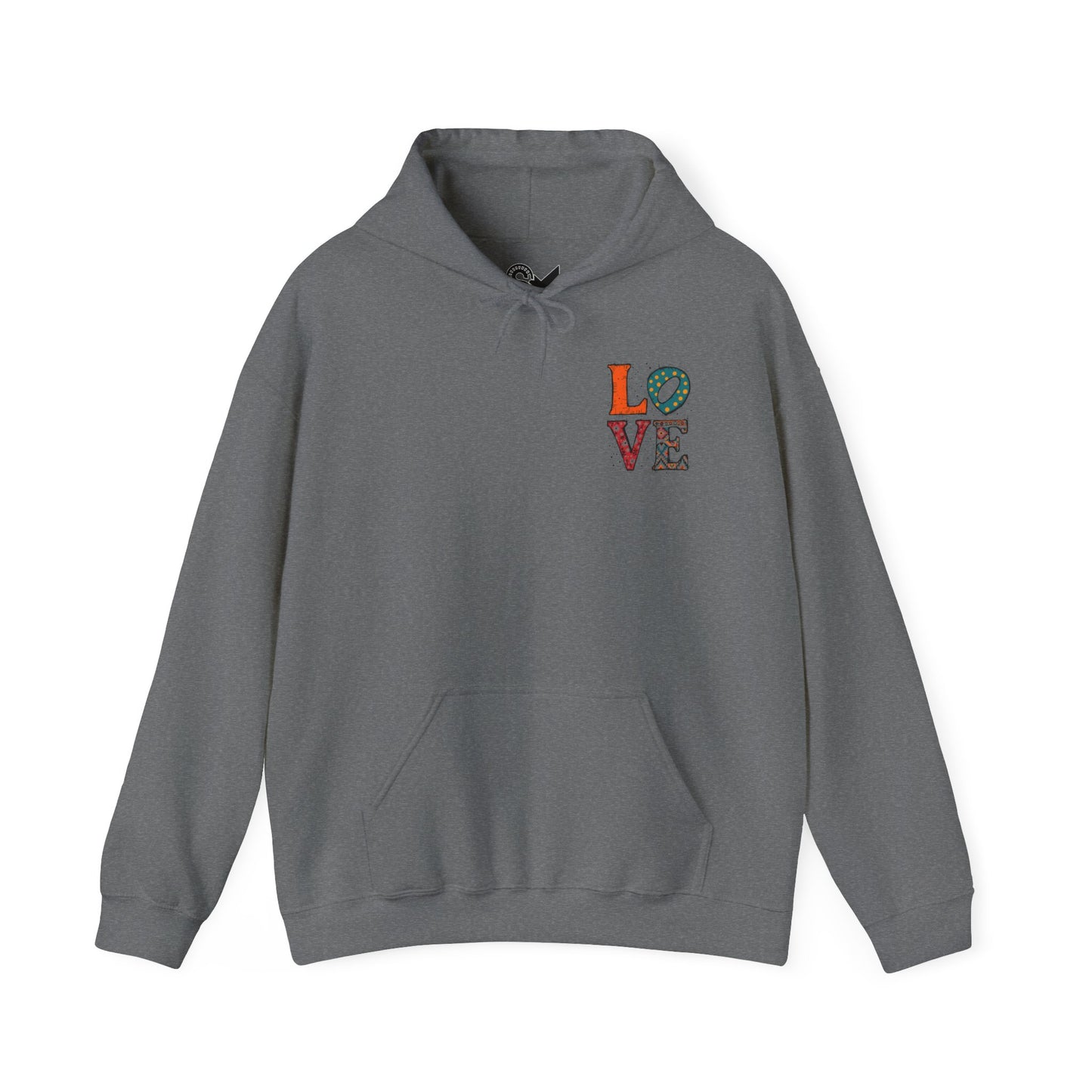 Love Unisex Heavy Blend™ Hooded Sweatshirt - StyleMZ