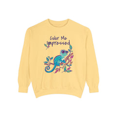 Korea -  Color Me Unisex Garment-Dyed Sweatshirt  - StyleMZ