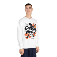 Korea -  Groove night Unisex DryBlend® Crewneck Sweatshirt  - StyleMZ