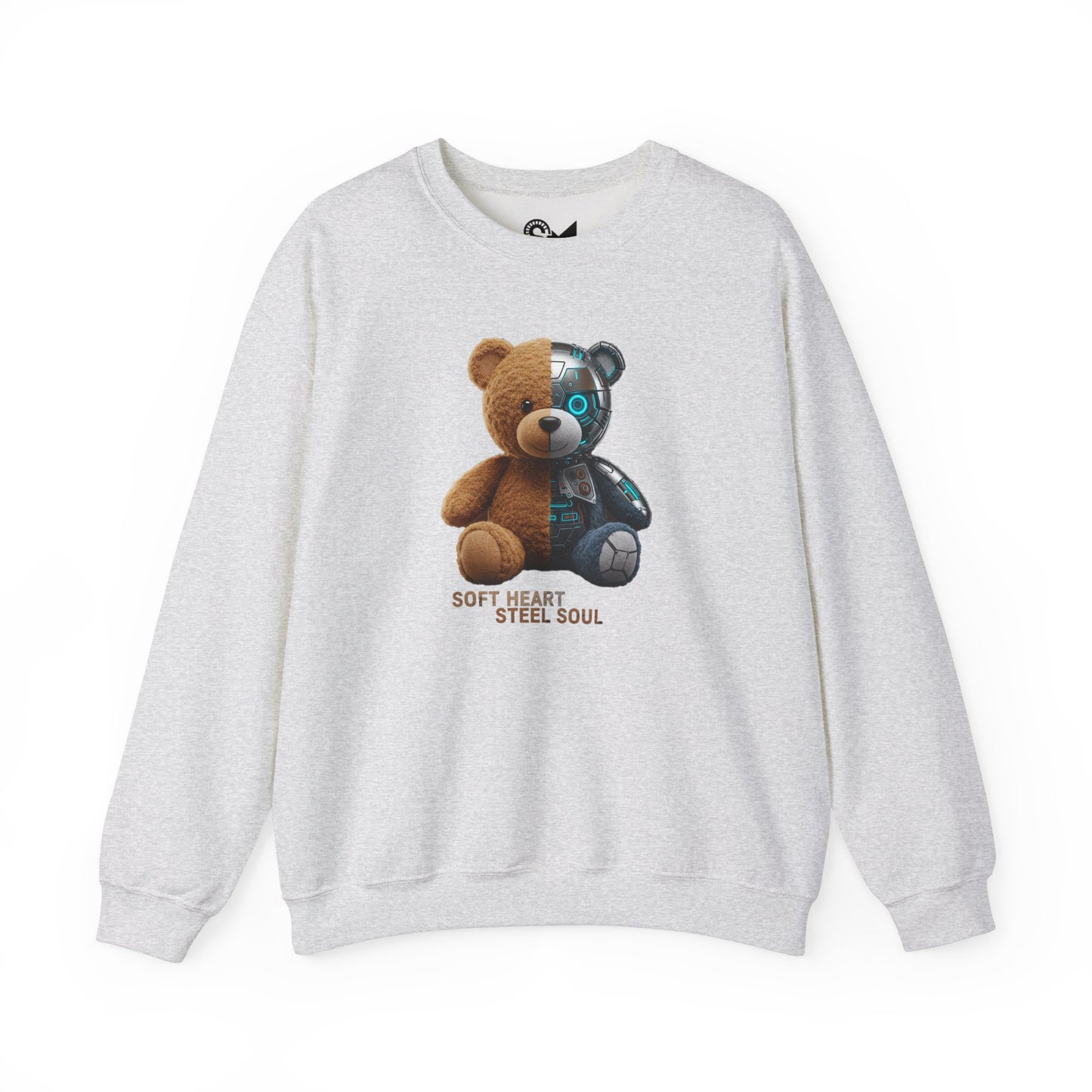 SOFT HEART, STEEL SOUL Unisex Heavy Blend™ Crewneck Sweatshirt