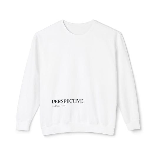 Perspective Unisex Lightweight Crewneck Sweatshirt - StyleMZ - Stylemz