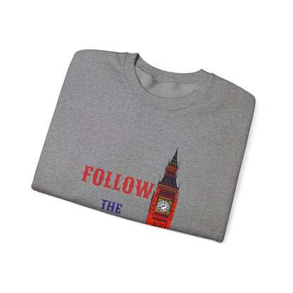 Korea -  Follow the Holy Spirit Unisex Heavy Blend™ Crewneck Sweatshirt  - StyleMZ