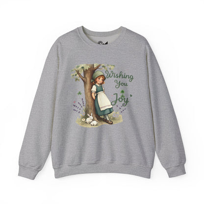 Wishing you joy Unisex Heavy Blend™ Crewneck Sweatshirt - StyleMZ