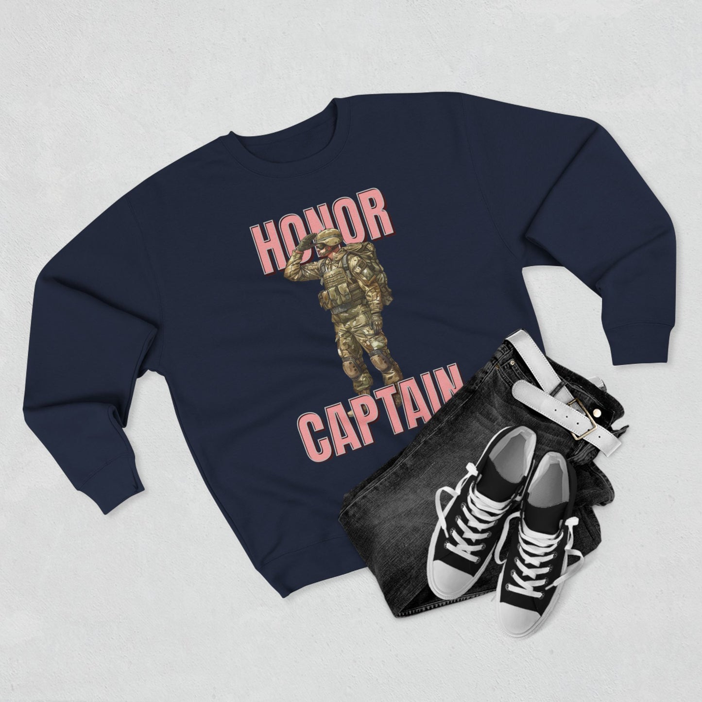 Korea -  Honor Unisex Crewneck Sweatshirt  - StyleMZ