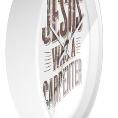 Jesus was a carpenter Wall Clock  - Korea  - StyleMZ