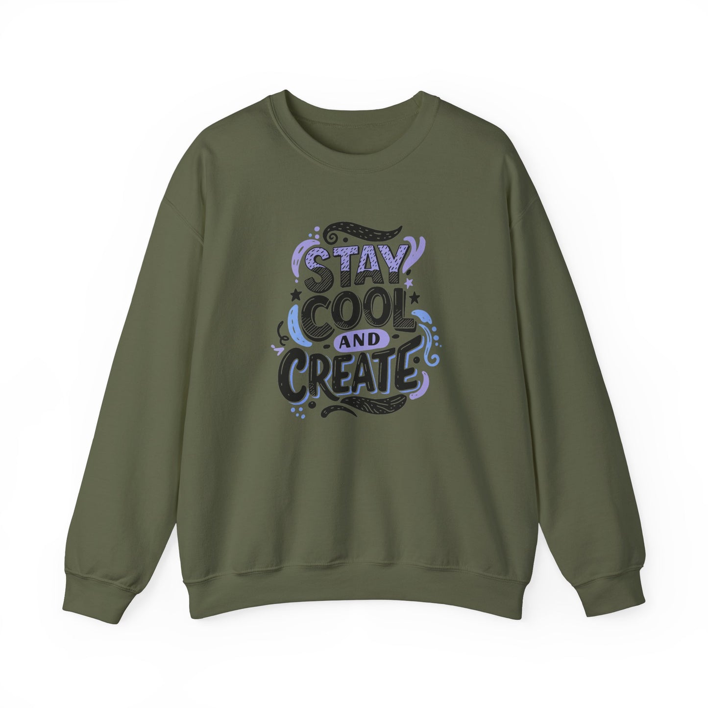 Stay cool Unisex Heavy Blend™ Crewneck Sweatshirt - Stylemz