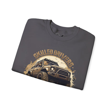 Skilled driver Unisex Heavy Blend™ Crewneck Sweatshirt - StyleMZ