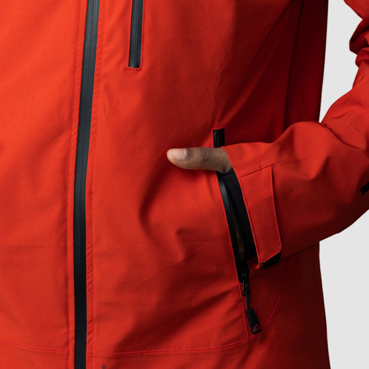 Adventure 2.0 - Men Red Jacket for All Weather Adventures