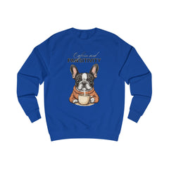 Caffeine and Pawsitivity Unisex Sweatshirt  - StyleMZ