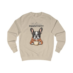 Caffeine and Pawsitivity Unisex Sweatshirt  - StyleMZ