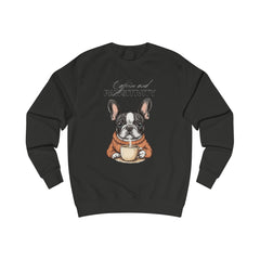 Caffeine and Pawsitivity Unisex Sweatshirt  - StyleMZ