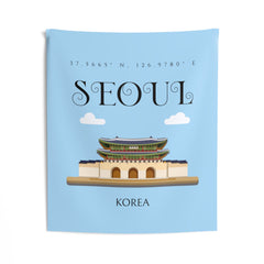 Korea -  Seoul Indoor Wall Tapestries  - StyleMZ