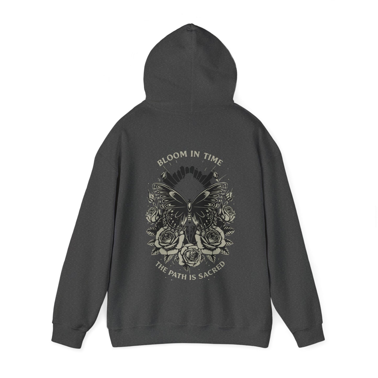 Bloom in Time Unisex Heavy Blend™ Hooded Sweatshirt - StyleMZ