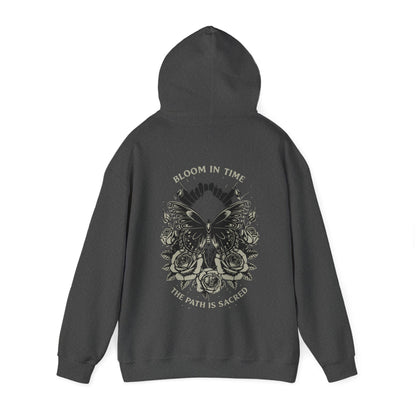 Bloom in Time Unisex Heavy Blend™ Hooded Sweatshirt - StyleMZ - Stylemz