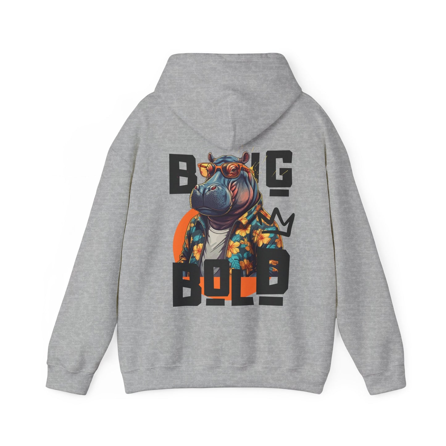 Big Bold Unisex Heavy Blend™ Hooded Sweatshirt - StyleMZ