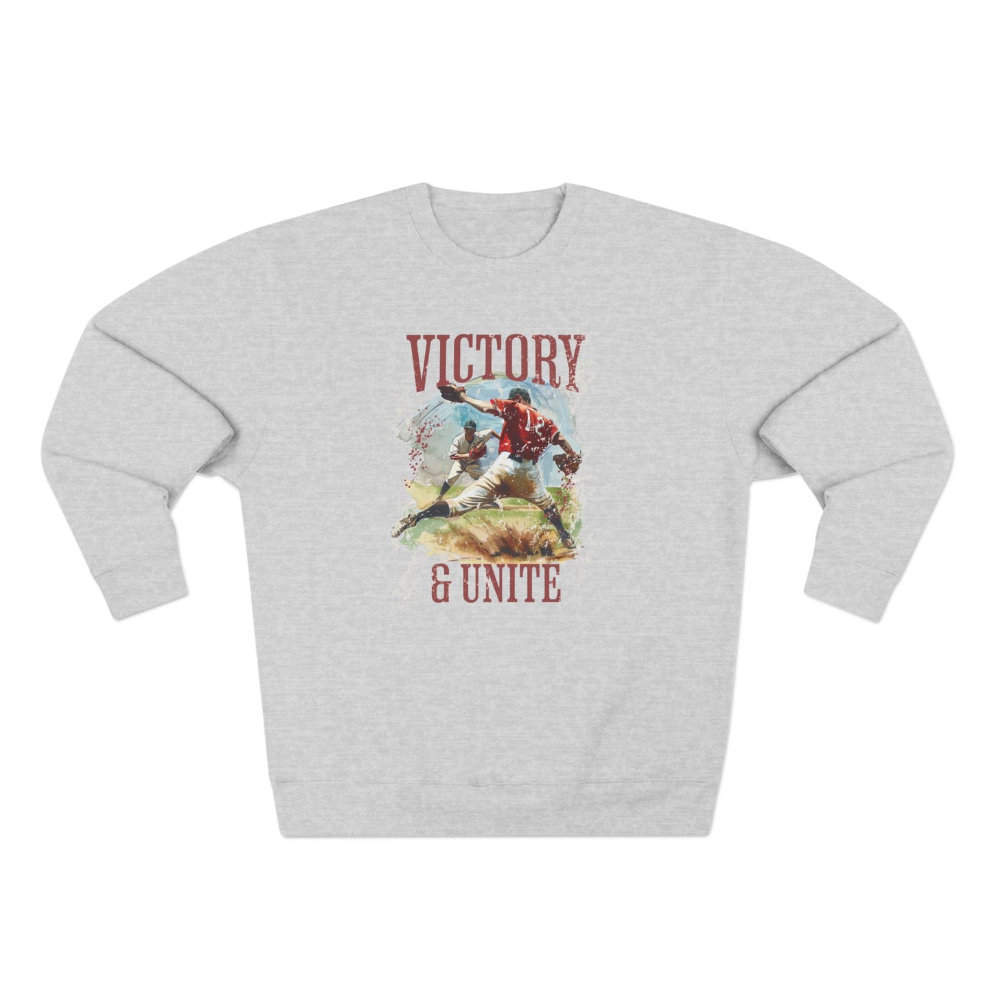 Victory & Unite Unisex Crewneck Sweatshirt  - Korea  - StyleMZ