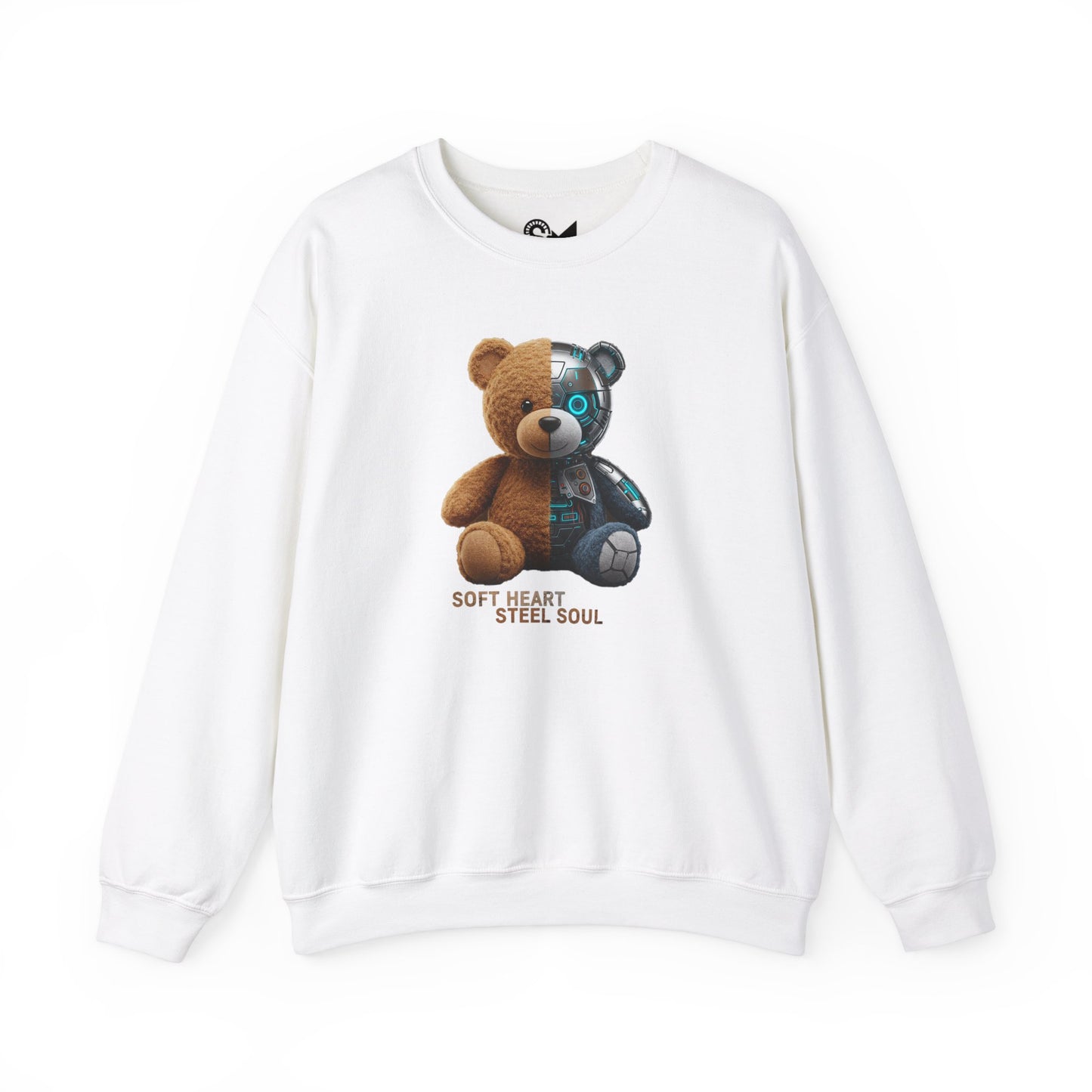 SOFT HEART, STEEL SOUL Unisex Heavy Blend™ Crewneck Sweatshirt