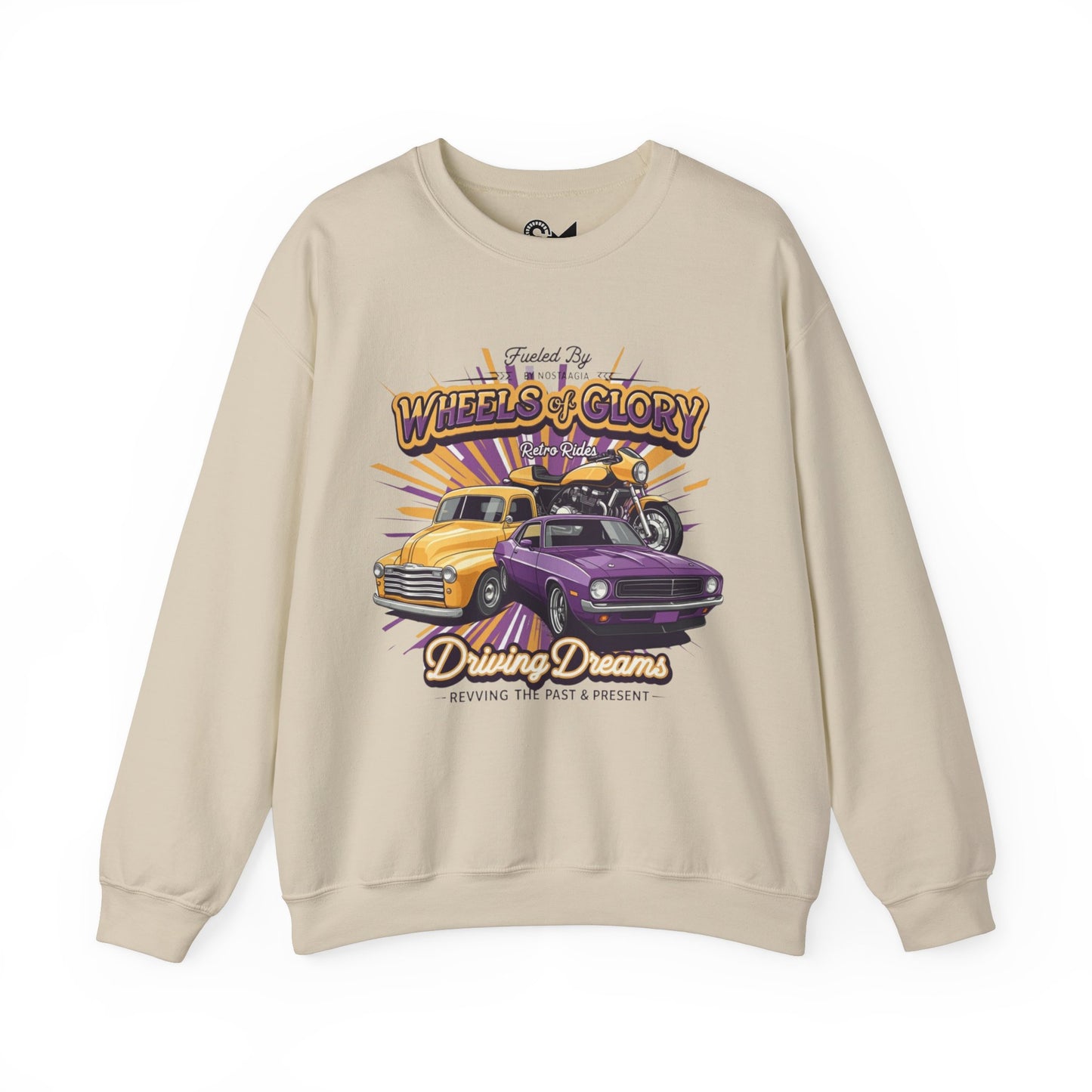 WHEELS OF GLORY Unisex Heavy Blend™ Crewneck Sweatshirt - StyleMZ