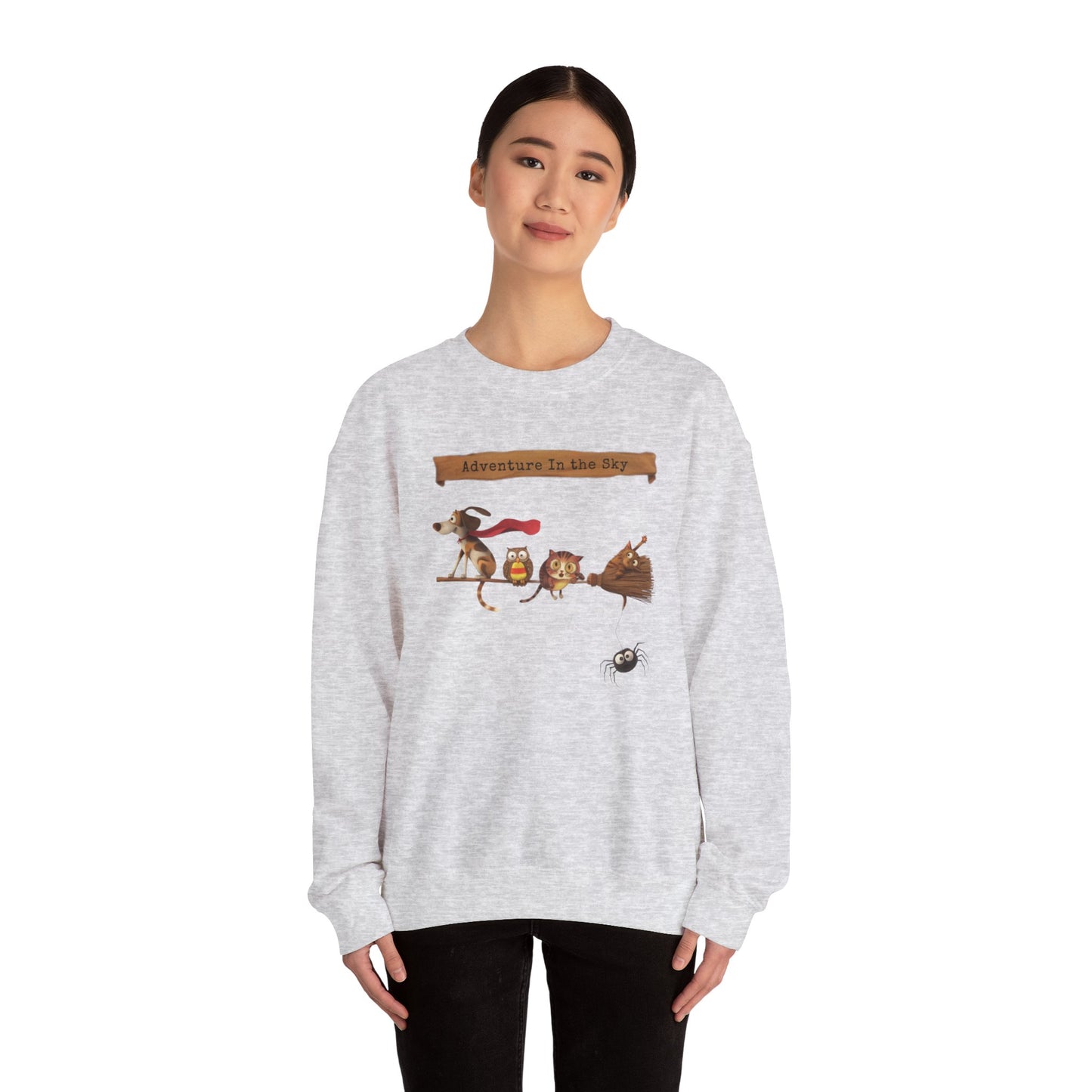 Adventure in the sky Unisex Heavy Blend™ Crewneck Sweatshirt - StyleMZ