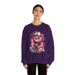 Corea - Sudadera unisex de cuello redondo Heavy Blend™ de Talk to the Paw - StyleMZ 