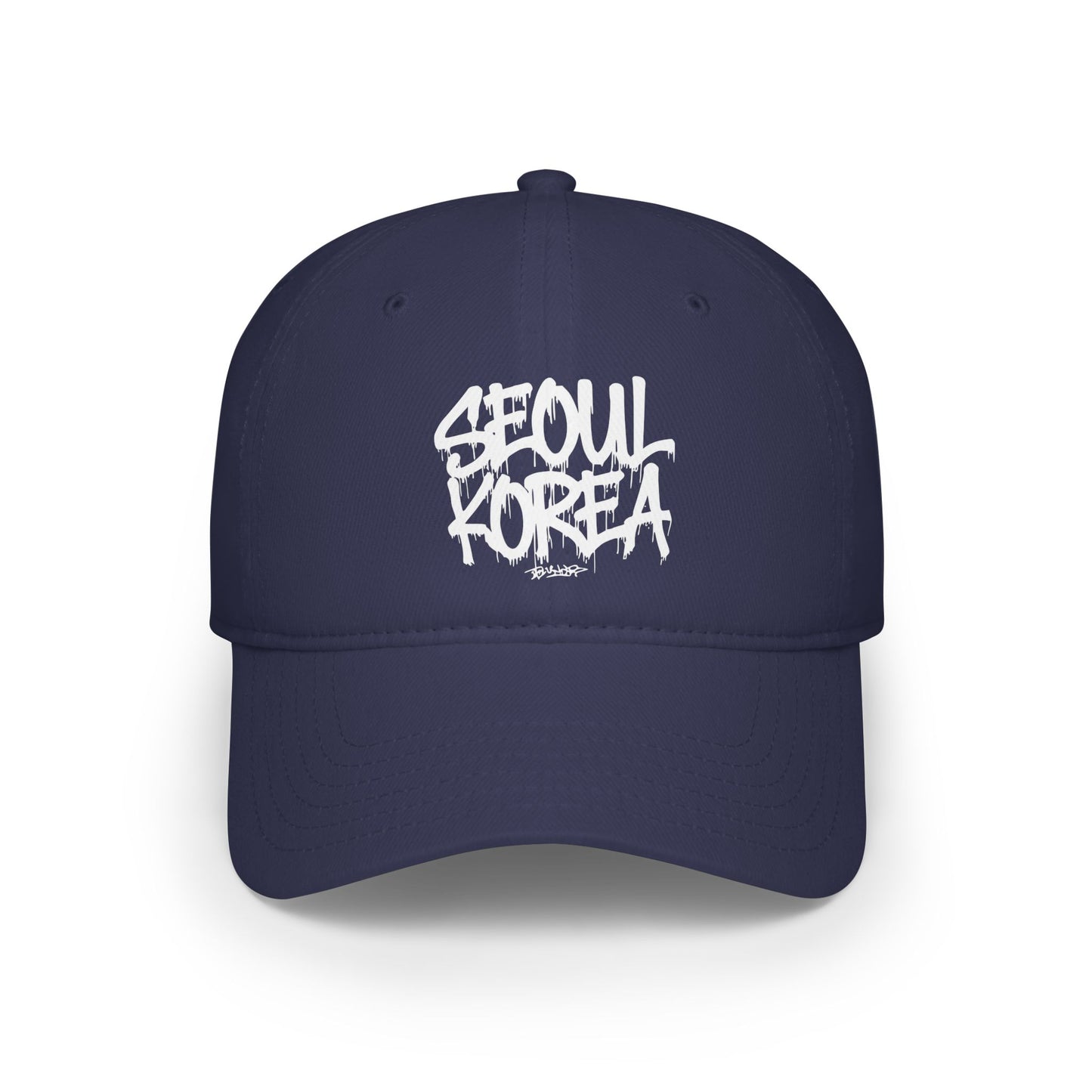 Korea - Seoul Korea Low Profile Baseball Cap - StyleMZ - Stylemz