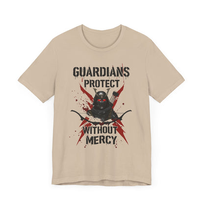 Gardians protect without mercy Unisex Jersey Short Sleeve Tee