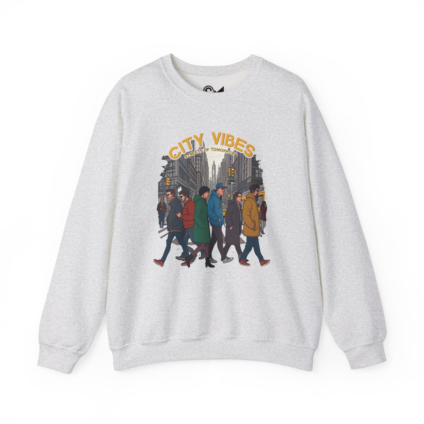 City vibes Unisex Heavy Blend™ Crewneck Sweatshirt - StyleMZ