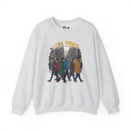 City vibes Unisex Heavy Blend™ Crewneck Sweatshirt - StyleMZ