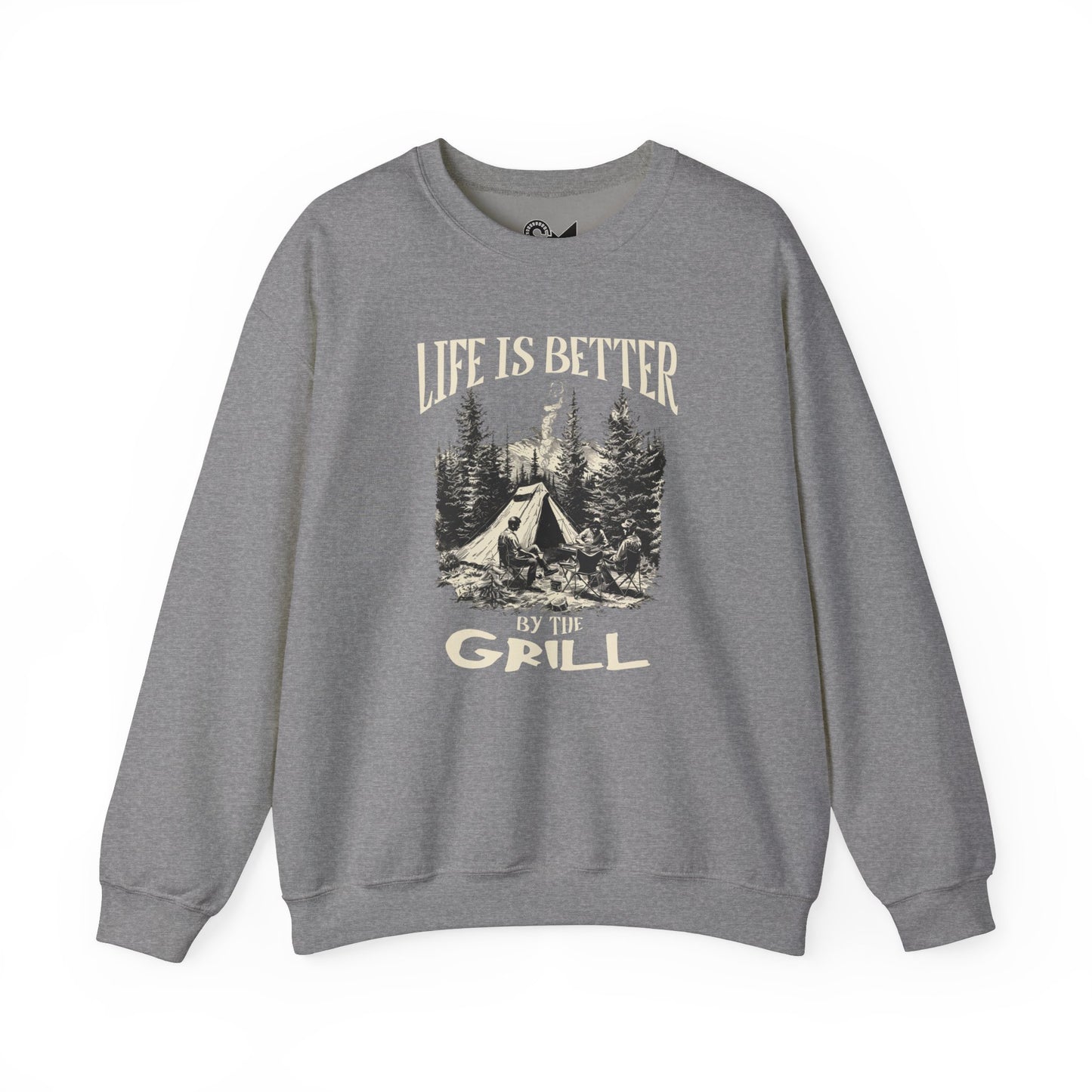 Life is better Unisex Heavy Blend™ Crewneck Sweatshirt - StyleMZ