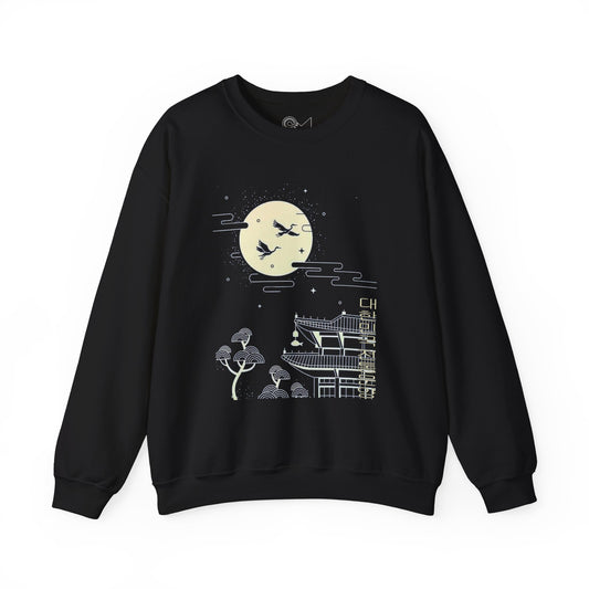 Korean traditional art Unisex Heavy Blend™ Crewneck Sweatshirt - Stylemz