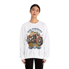 Run forward Unisex Heavy Blend™ Crewneck Sweatshirt  - StyleMZ