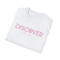 Korea -  Discover Original Pink Unisex Softstyle T-Shirt  - StyleMZ