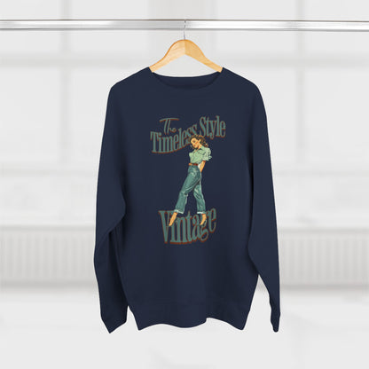 Korea -  Timeless style Unisex Crewneck Sweatshirt  - StyleMZ