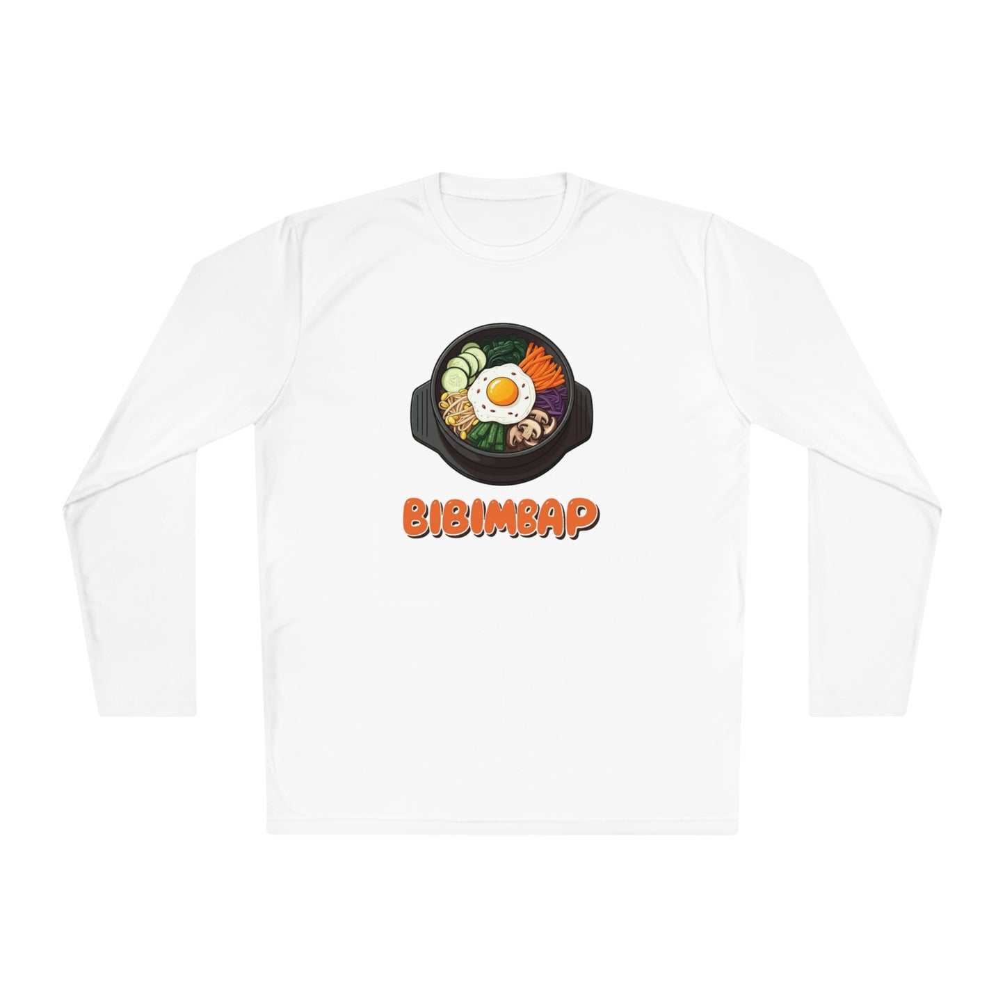 Korea -  Bibimbab Unisex Lightweight Long Sleeve Tee  - StyleMZ