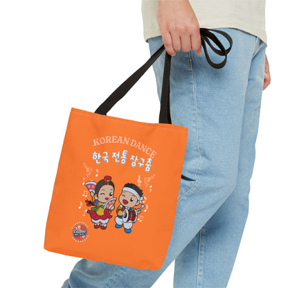 Korean traditional drum dance Tote Bag (AOP) - StyleMZ