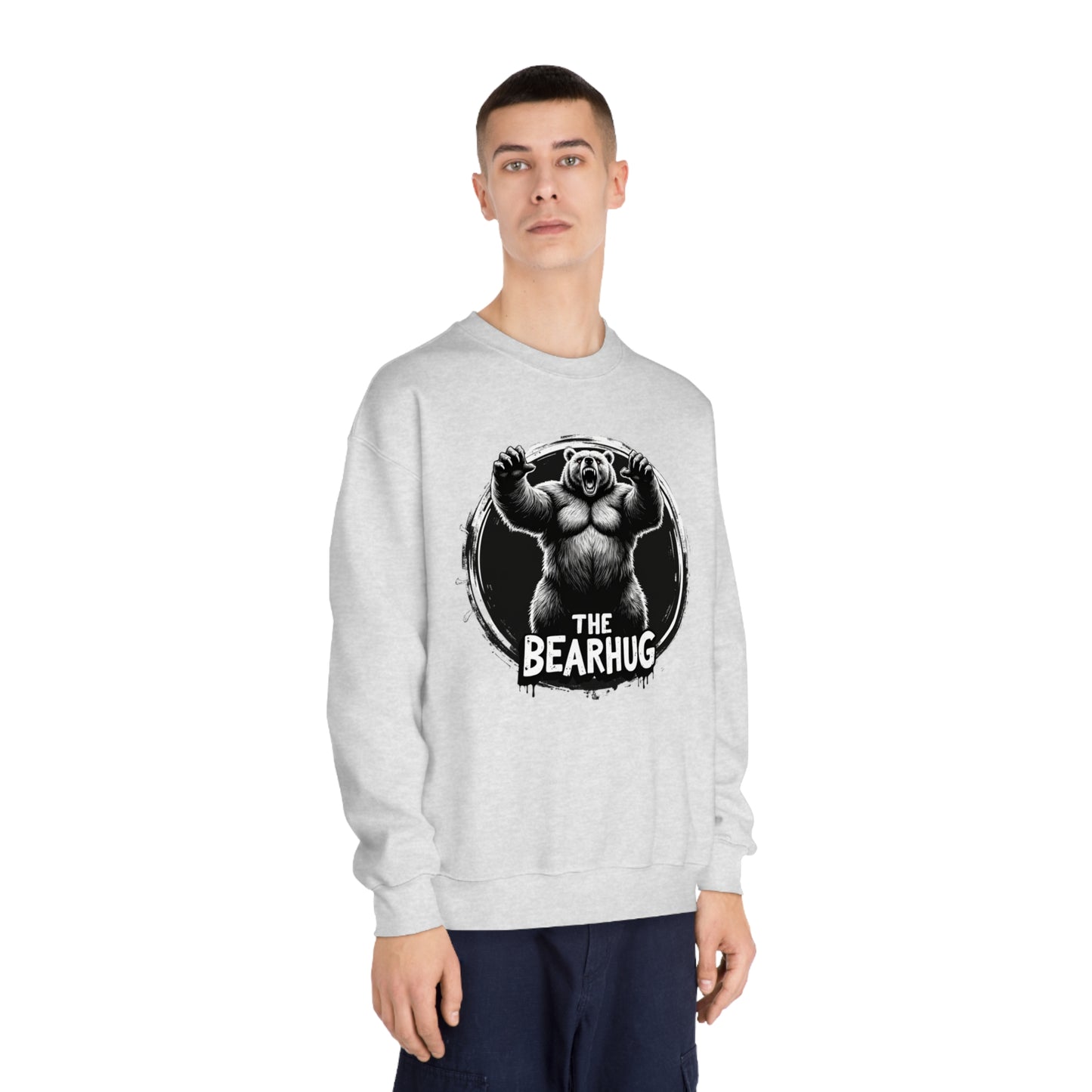 Korea - The BearHUG Unisex DryBlend® Crewneck Sweatshirt - StyleMZ - Stylemz