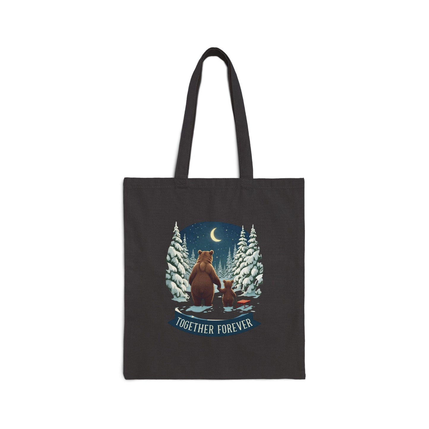 Together forever Cotton Canvas Tote Bag - StyleMZ