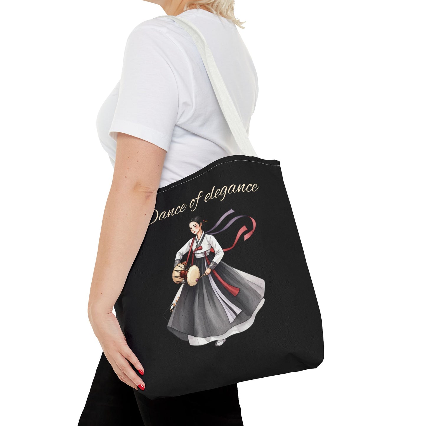 Elegance in dance Tote Bag (AOP) - StyleMZ