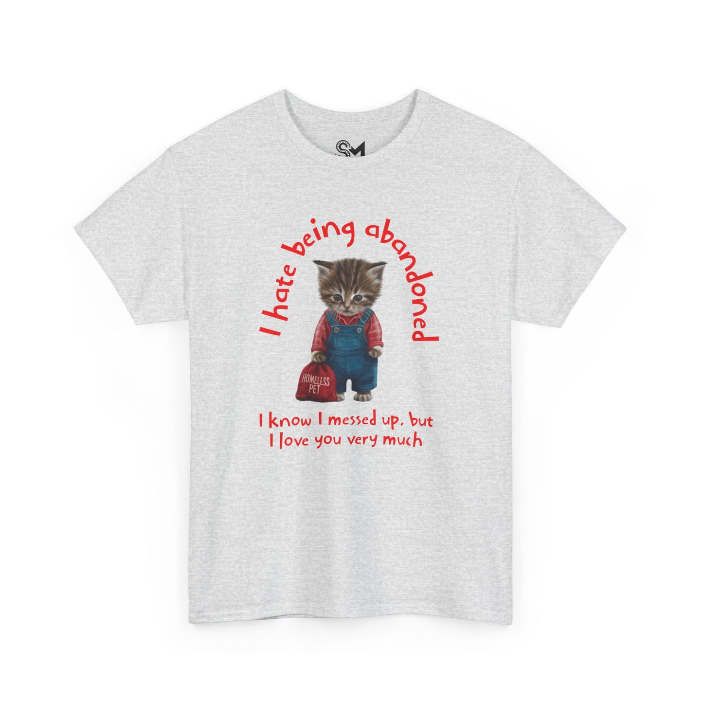 But I love you very much Unisex Heavy Cotton Tee