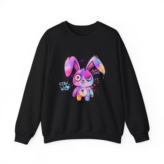 Stay wild Unisex Heavy Blend™ Crewneck Sweatshirt - StyleMZ