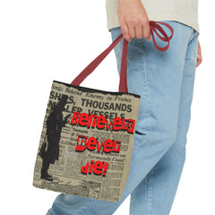 Korea -  Believers never die Tote Bag (AOP)  - StyleMZ