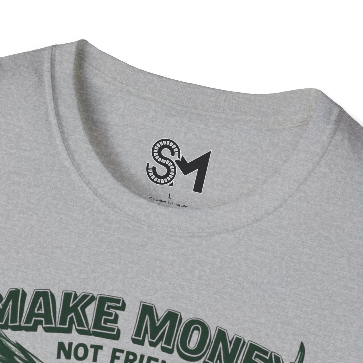 Make Money Unisex Softstyle T-Shirt - StyleMZ