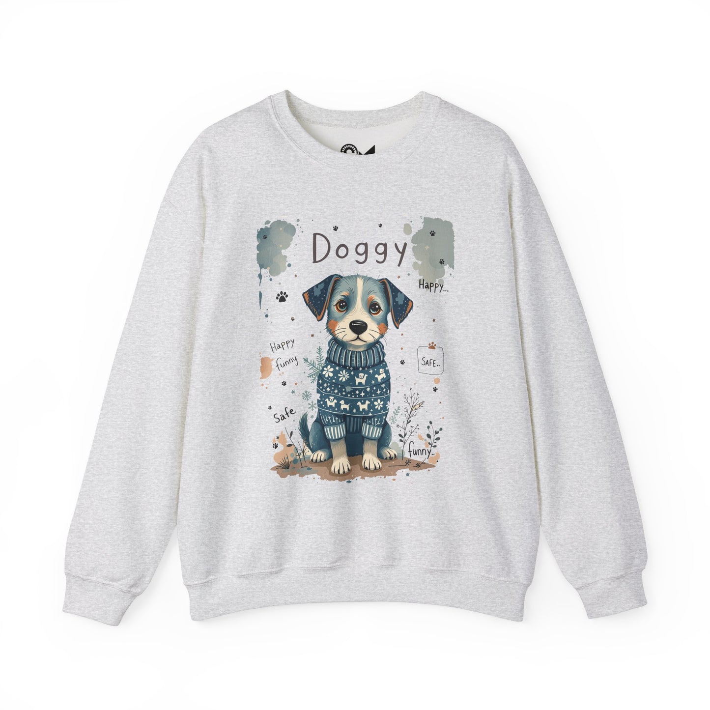 Doggy fun, safe Unisex Heavy Blend™ Crewneck Sweatshirt - StyleMZ