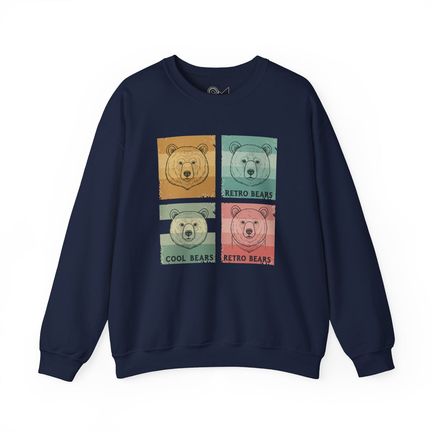 Crewneck Sweatshirt -  Retro bears