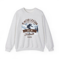 Ski in the national park Unisex Heavy Blend™ Crewneck Sweatshirt - StyleMZ